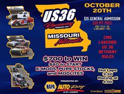 NAPA Racing Auto Parts and US 36 Raceway presents