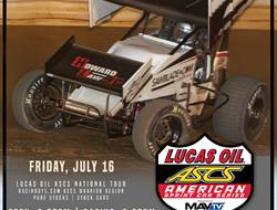 Electric Lucas Oil American Sprint Car Series Poin
