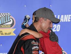 Justin Henderson finishes off a banner weekend wit