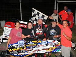 Wyatt Burks Bests Midwest Wingless field for Bud S