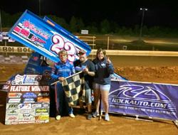 Connor Leoffler wins a USCS thriller in Battle at