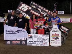 Hafertepe Hustles The Highside For Lucas Oil ASCS