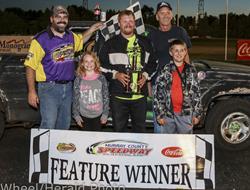 Racing Action at Murray County Speedway