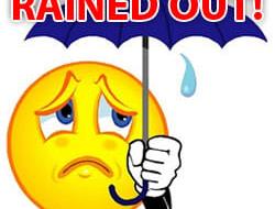 RAINED OUT at Hattiesburg on FRIDAY