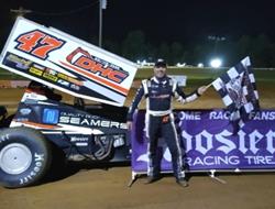 Dale Howard races to 2nd USCS Sprint Car Speedweek