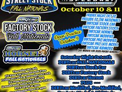 The 12th Annual DIRTcar Fall Nationals