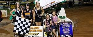 Michael Picks Up Lincoln Win on Last Lap Pass