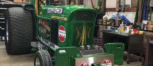 SawBlade.com Backed Tractor Runs Into Ignitio