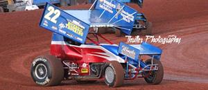 Wampler Nearly Records First Win of Season at