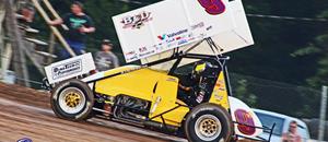 Hagar Charges to Top Five in Sprint Car and P