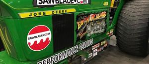 SawBlade.com Backed Tractor Kicks Off 2018 at