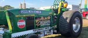 SawBlade.com Sponsored Tractor Moves Up in Lu