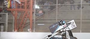 Larson Wins Wild Winter Heat Sprint Car Showd