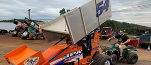 Amantea Solid During Debut in 360 Sprint Car