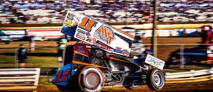 Kraig Kinser Takes Top-Five World of Outlaws