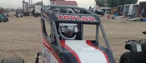 Taylor Turns to Backup Midget for Sixth-Place