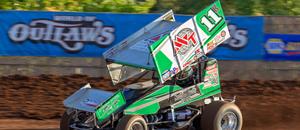 Kraig Kinser Caps California Swing by Earning