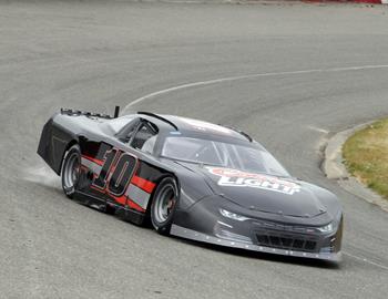 Late model #10 Dustin Walters.