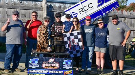 Tanner Locks Up First Sprint Cars of New...