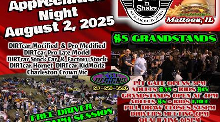 $5 FAN APPRECIATION NIGHT!! AUGUST 2, 20...