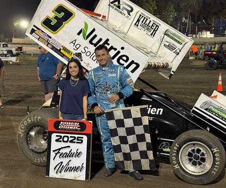 Hagar Heads Back To Victory Lane At Riverside International Speedway