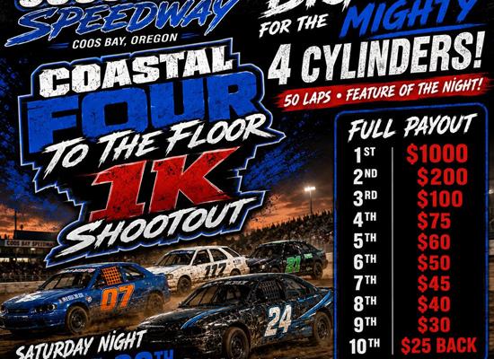 Four To The Floor 1k Shootout June 20th