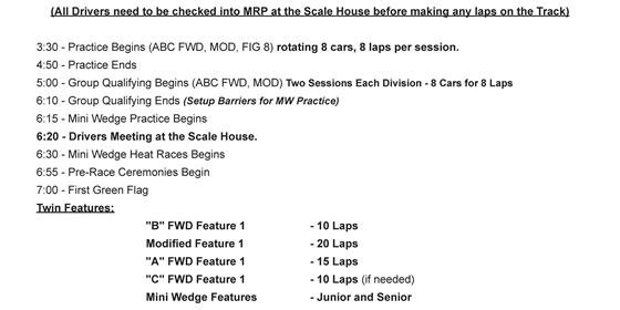 Friday Night Racing with Figures 8's @ Corrigan Oil Speedway May 15th