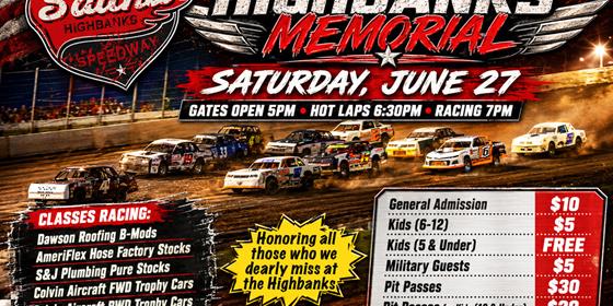 Salina Highbanks Memorial Event Saturday