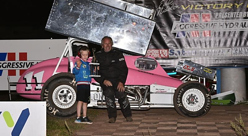 NVSR Regular Dave Stone Gets Top Spot in IMCA Oldtimers Feature!!