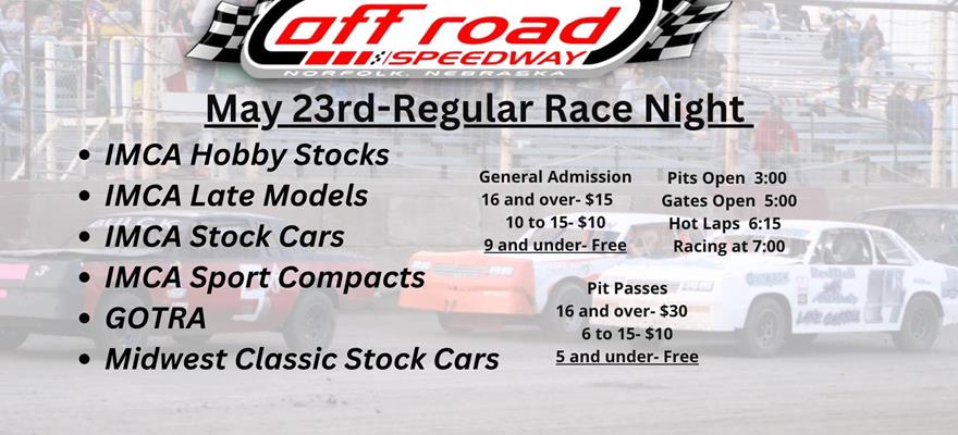 May 23rd Races
