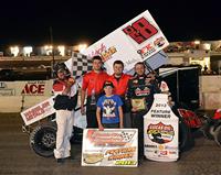 Last lap pass propels Tony Bruce, Jr. to Great Falls victory