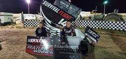 Baxter Earns First Career Super 600 Win at Dixon Speedway