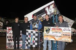 Blaney Bests Stout Field to Claim $15,000 During Renegade Sprints Open Wheel Championships