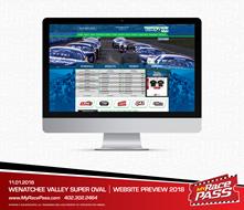 MyRacePass Creates New Track Website for Wenatchee Valley’s Super Oval