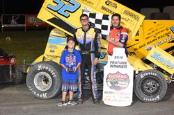 Blake Hahn Parks It At Park Jefferson Speedway With Lucas Oil ASCS