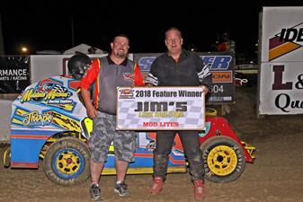 McCarl Picks up Sprint Invaders Win
