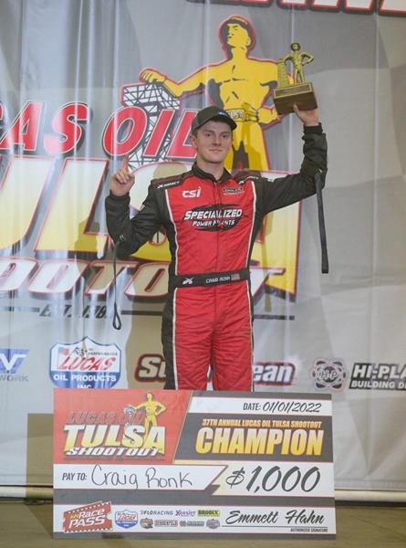 Craig Ronk Leads Entire Outlaw Feature At The Tulsa Shootout