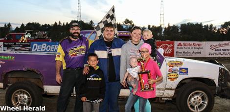 August 11th Results from Murray County Speedway