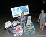 Martin and Elkins Top Night #1  at Gulf Coast Speedway
