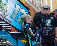 White Rebounds Following Wild Crash During Va