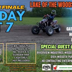 Next Event: Season Finale w/ Quad Racers! Sunday, September 7 at