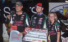 Schuett scores big career first POWRi win at