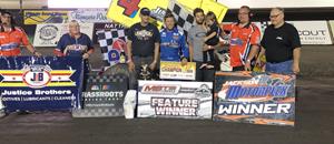Grosz, Johnson and Schultz Produce Wins Durin