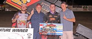 Daniel Earns Sprint Invaders Win Before Charg