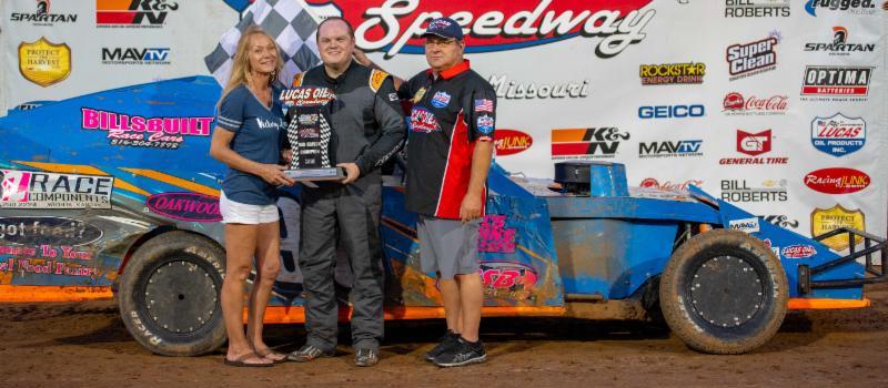 Paden Phillips Wins Lucas Oil Speedway Mid-Season 