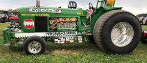 SawBlade.com Backed Tractor Pulling Team Earn