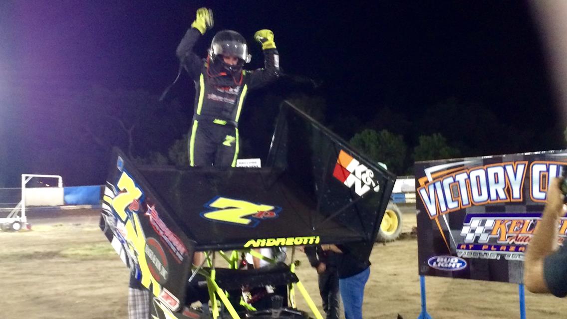 Jakes takes checkered flag with last lap pass at Plaza Park
