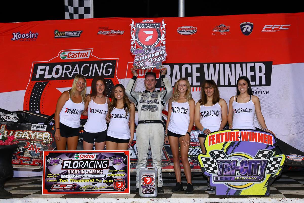 Bobby Pierce Routes Castrol® FloRacing Night in America Tri-City Action