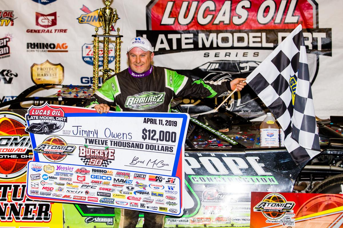 Owens Recovers for Lucas Oil Win at Atomic