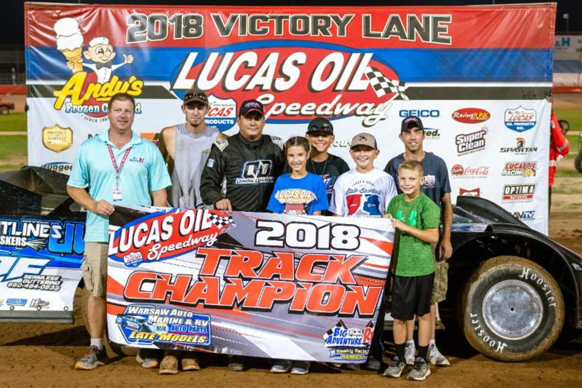 Lucas Oil Speedway championship night finds Fennewald, Morton, Hendrix and Fuqua earning titles